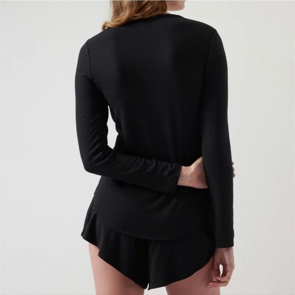 Athleta wind down sleep top black small - Picture 3 of 12